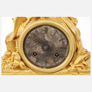 Figurenpendule Bronze