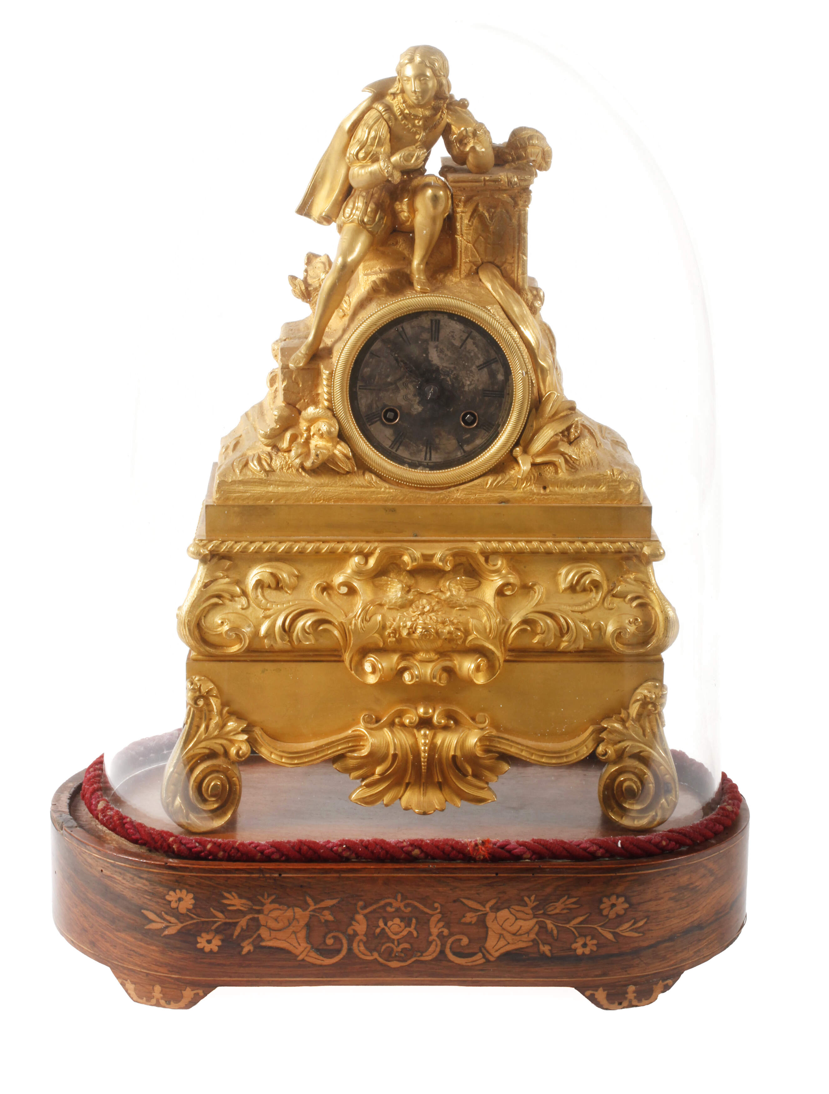 Figurenpendule Bronze