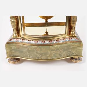 Tischuhr Cloisonné