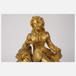 Figurenpendule Bronze