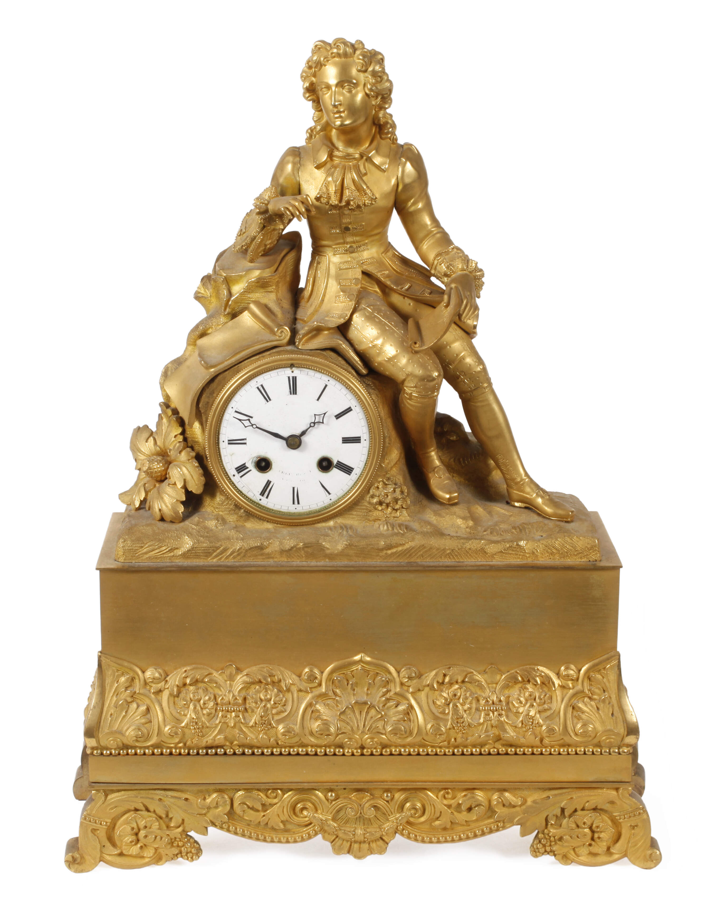 Figurenpendule Bronze