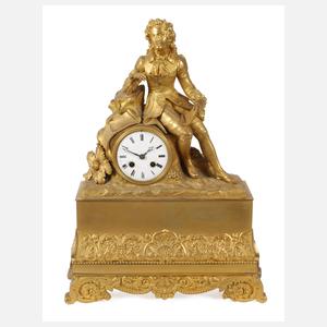 Figurenpendule Bronze