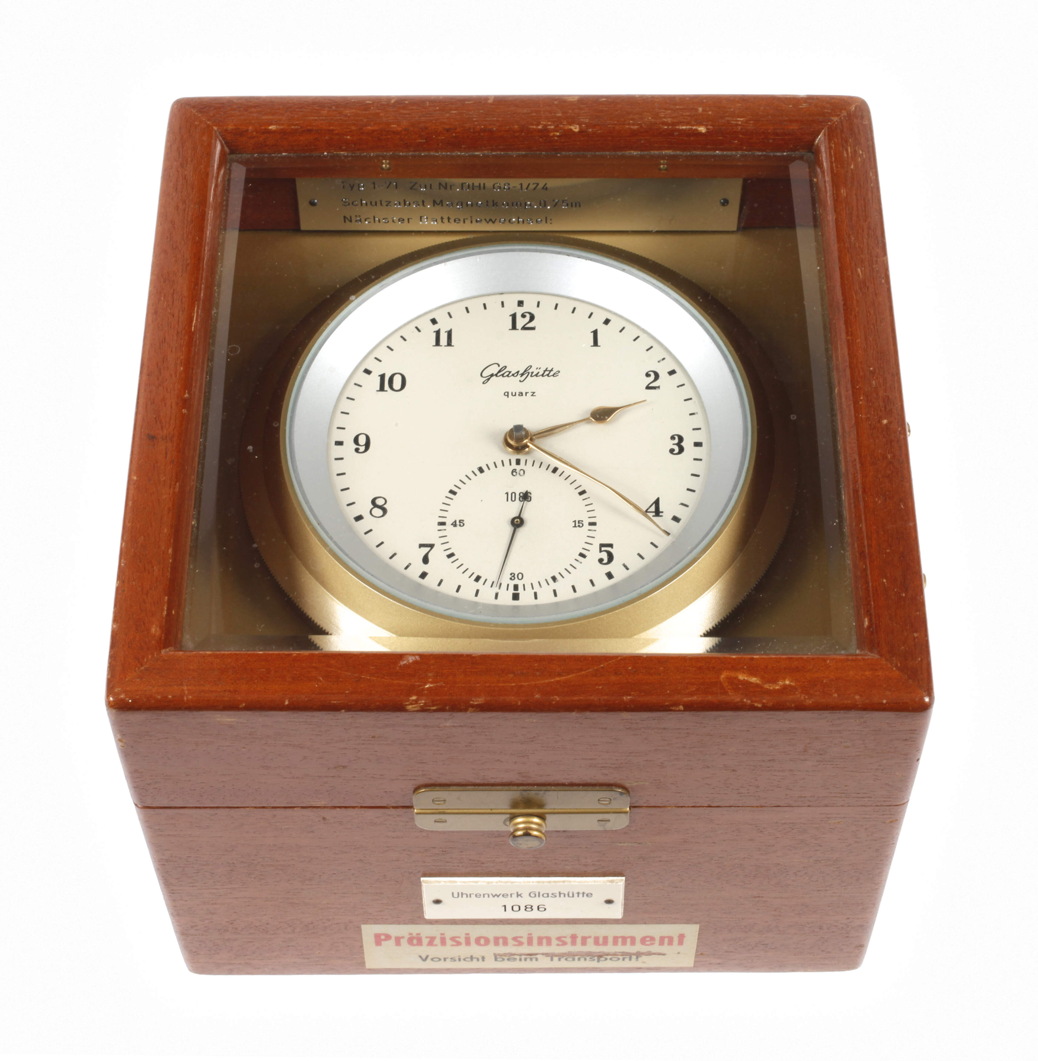 Schiffschronometer-Präzisionsinstrument Glashütte