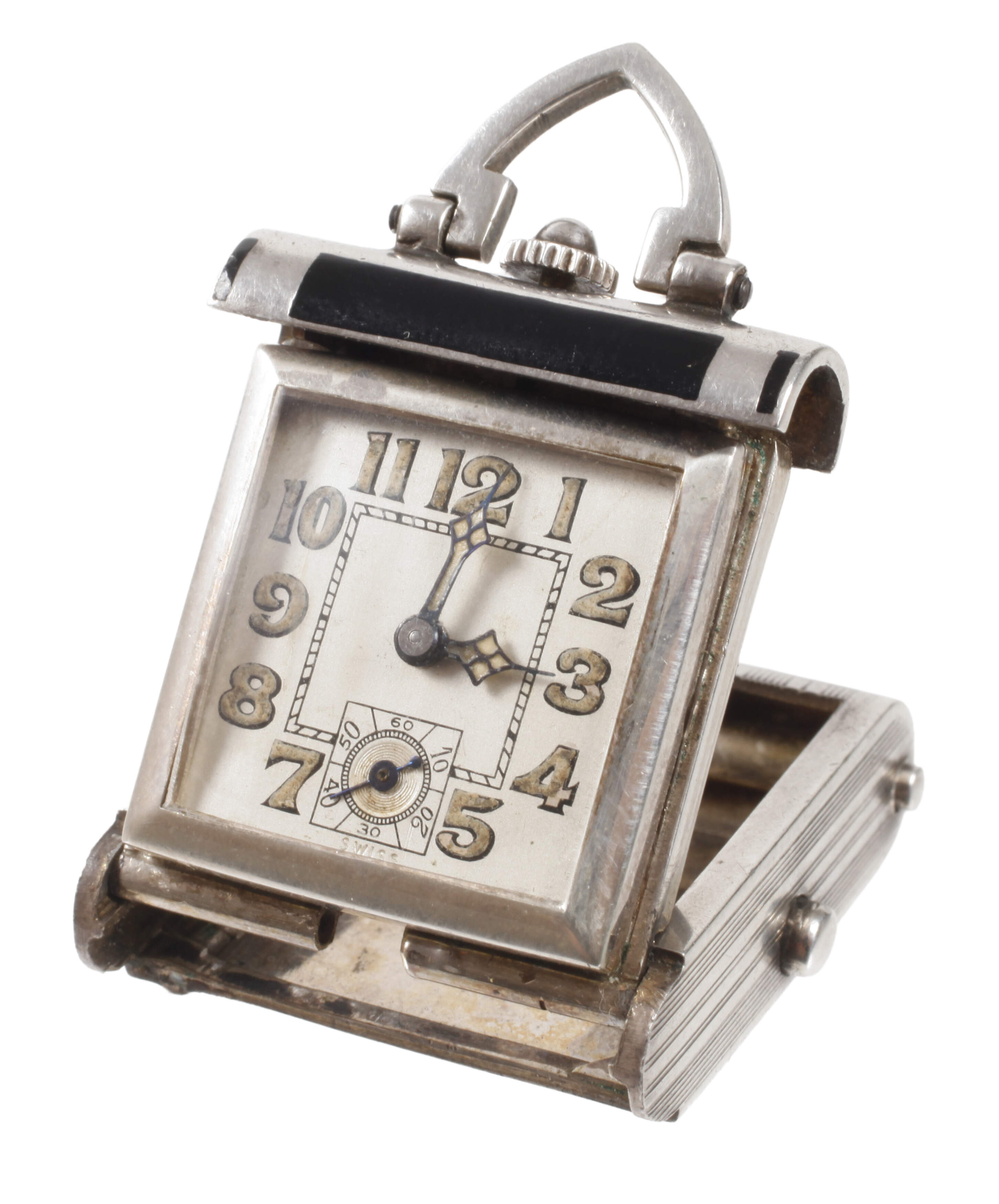 Kleine Taschenuhr Art déco