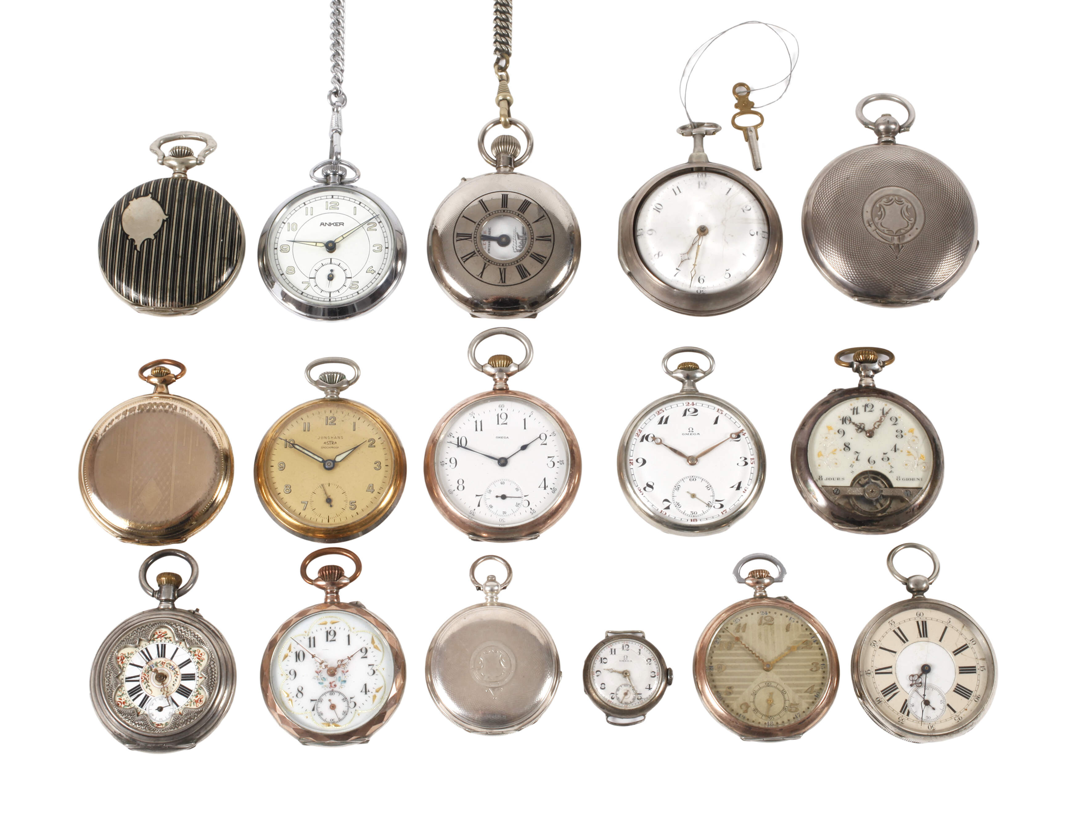 Sammlung Taschenuhren