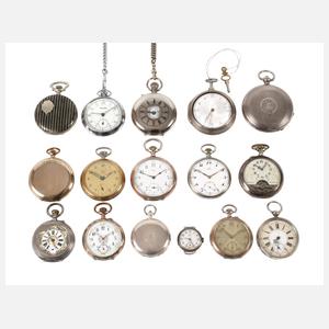Sammlung Taschenuhren