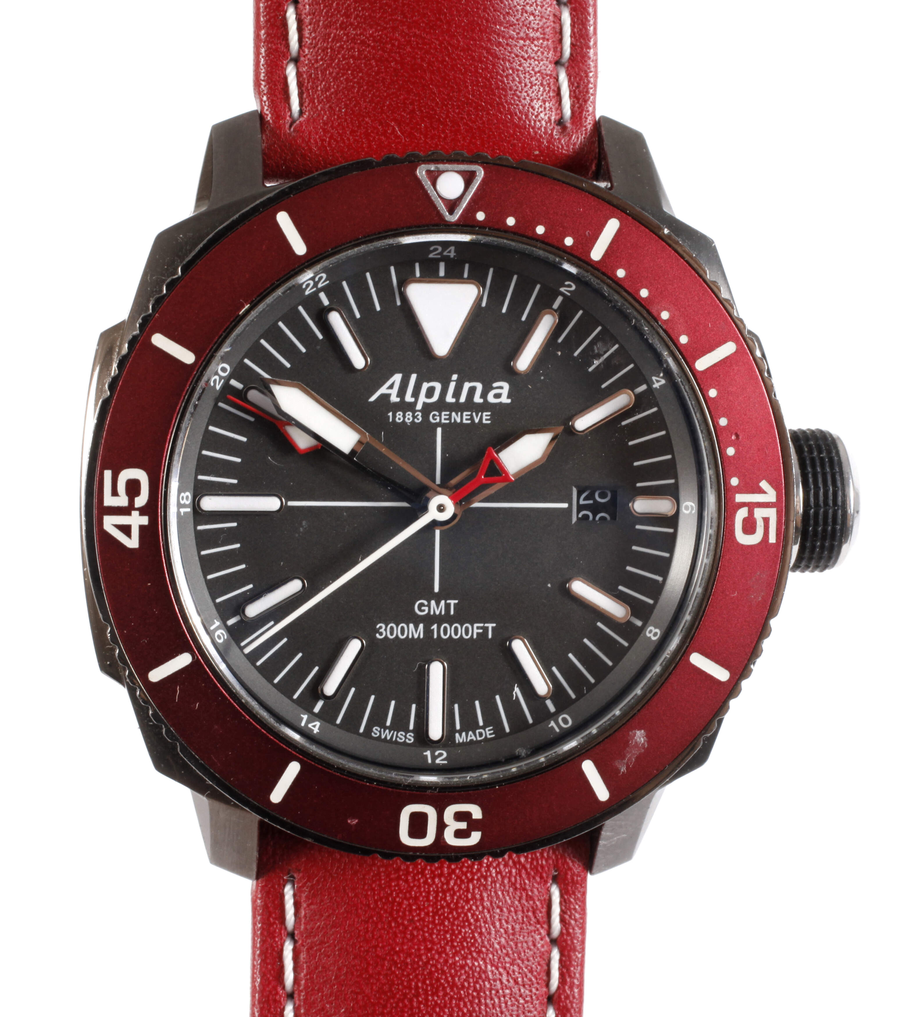 Herrenuhr Alpina Seastrong Diver 300 GMT