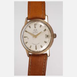 Drei Armbanduhren Glashütte