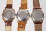 Drei Armbanduhren Glashütte