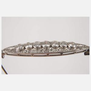 Stabbrosche mit Brillanten