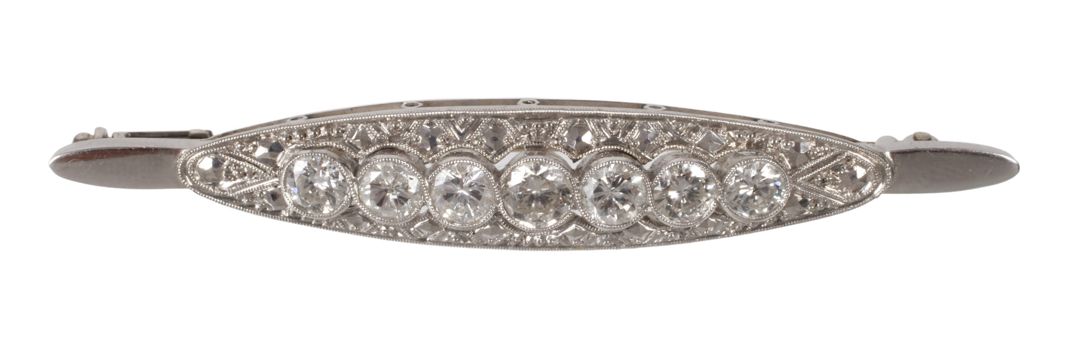 Stabbrosche mit Brillanten