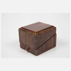 Art déco-Damenring mit einem Diamanten