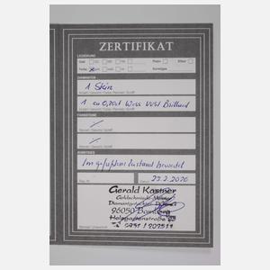 Solitärring mit Brillant von ca. 0,8 ct