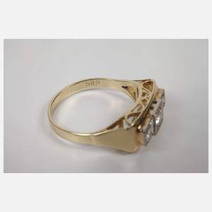 Damenring mit Brillanten