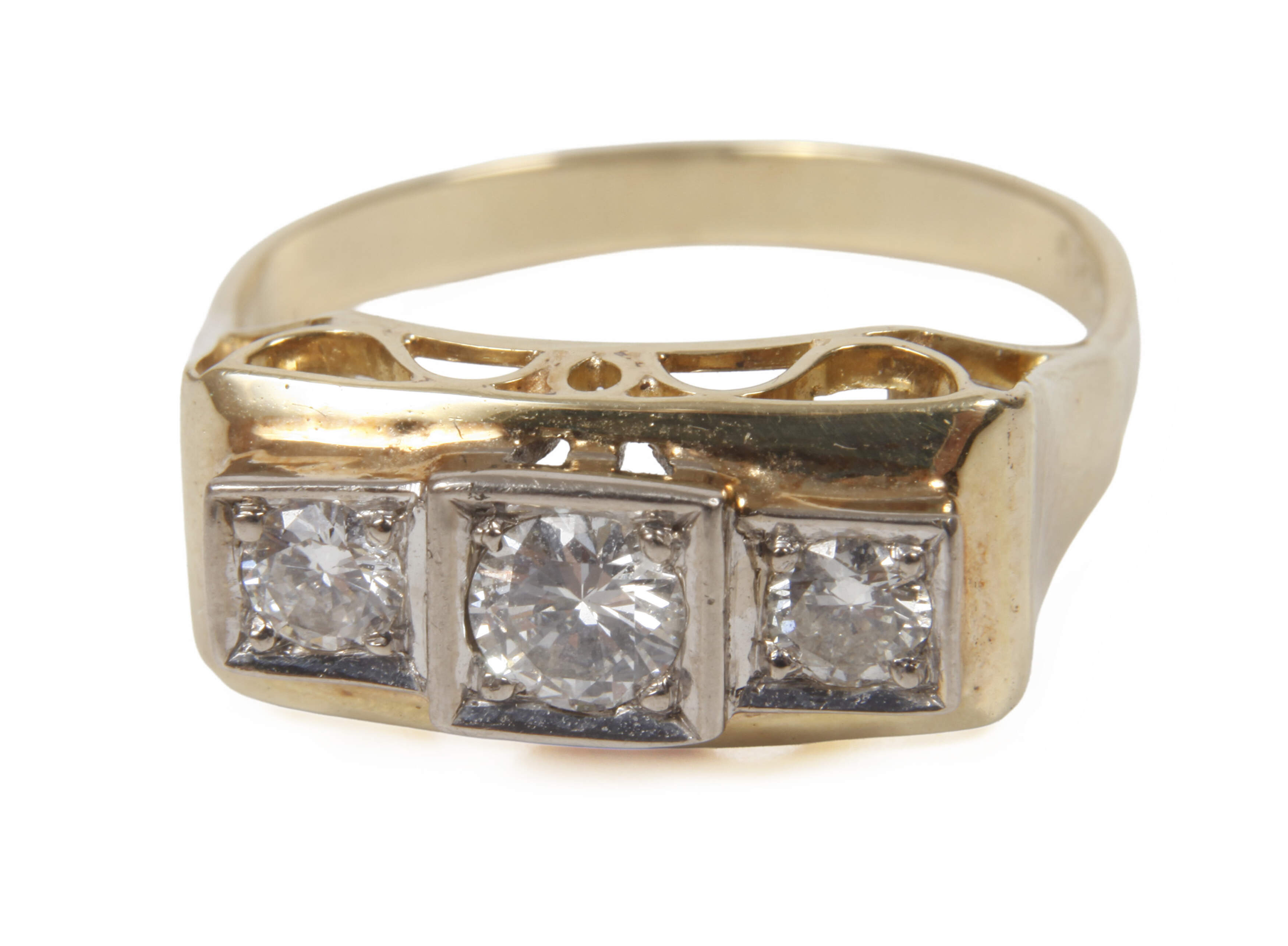 Damenring mit Brillanten