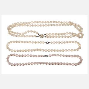 Konvolut Perlenketten