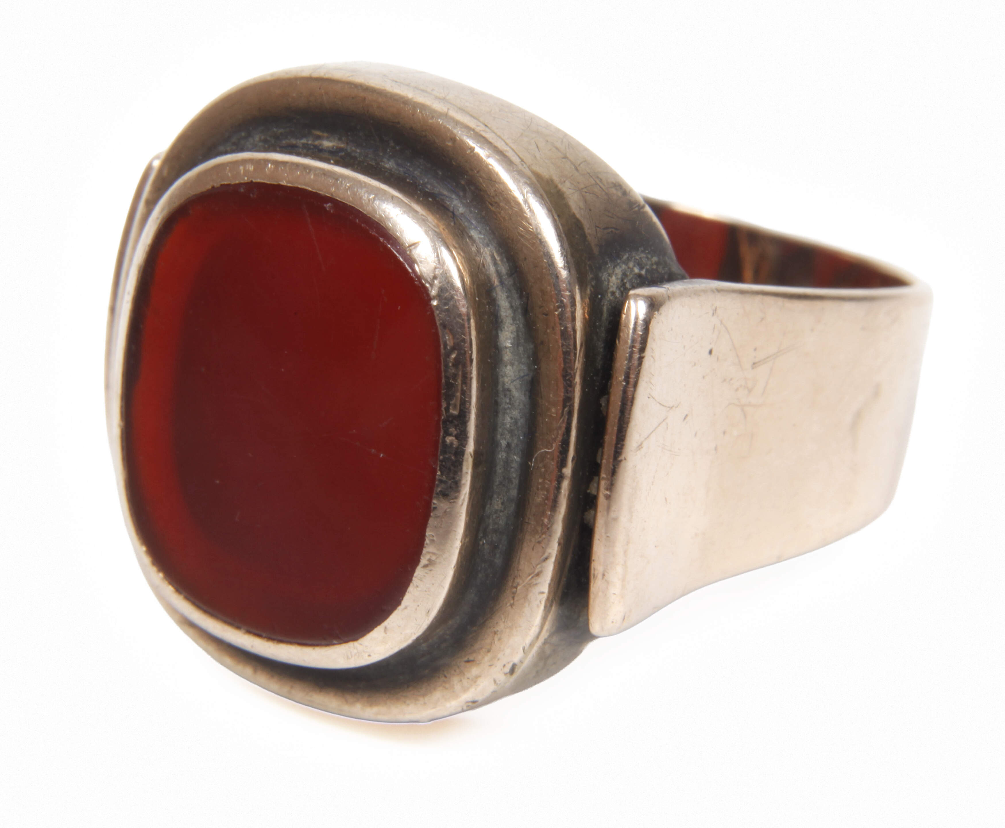 Herrenring mit Karneol