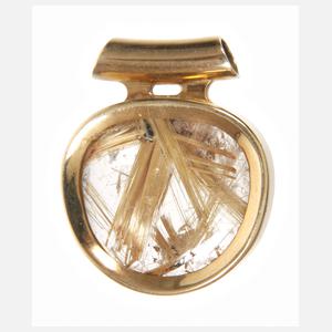 Designanhänger mit Rutilquarz