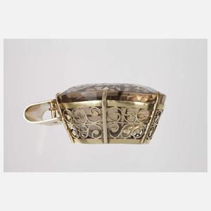 Großer Anhänger mit Rauchquarz