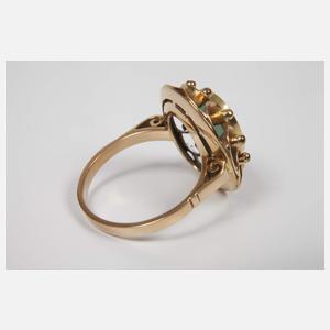 Damenring mit Chrysopras