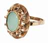 Damenring mit Chrysopras