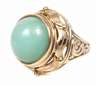 Damenring mit Chrysopras