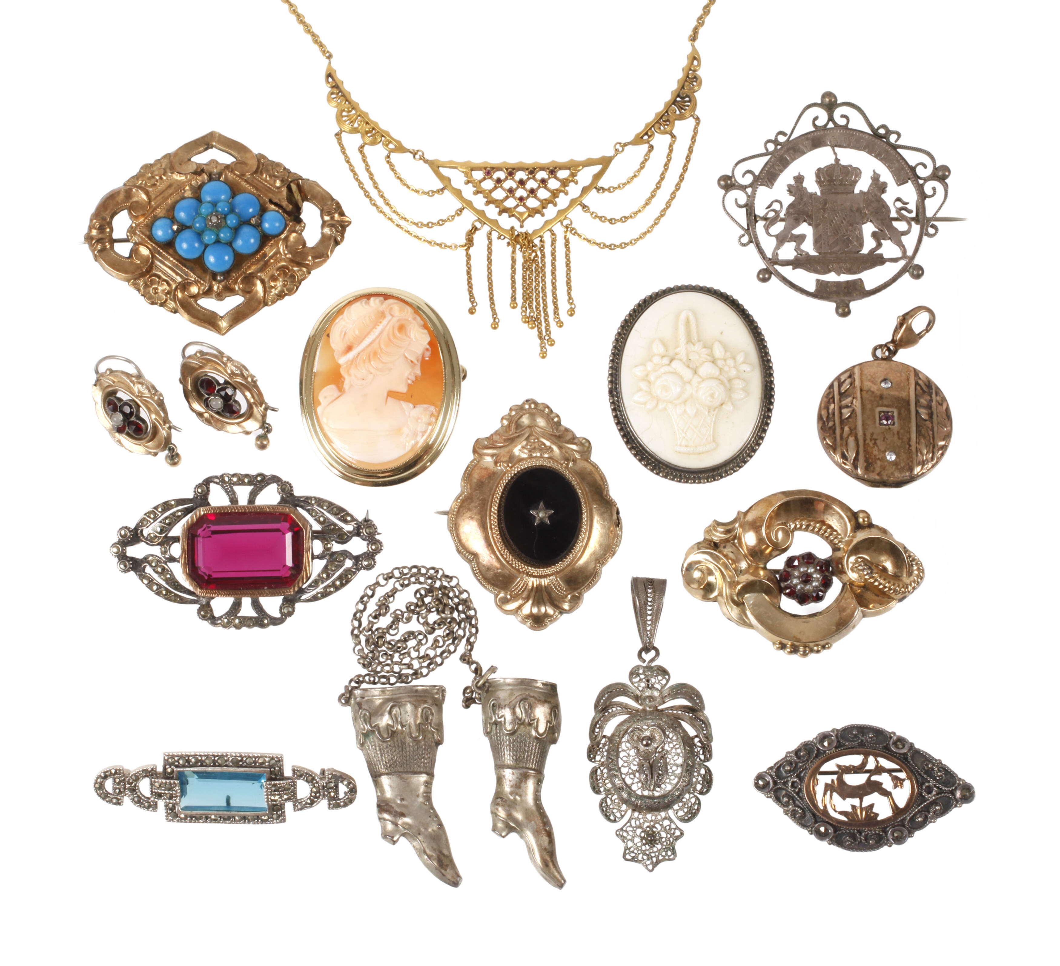 Großes Schmuckkonvolut