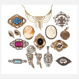 Großes Schmuckkonvolut