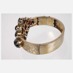 Prächtiger Granatarmreif