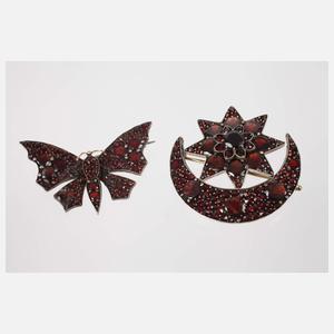 Konvolut Granatschmuck