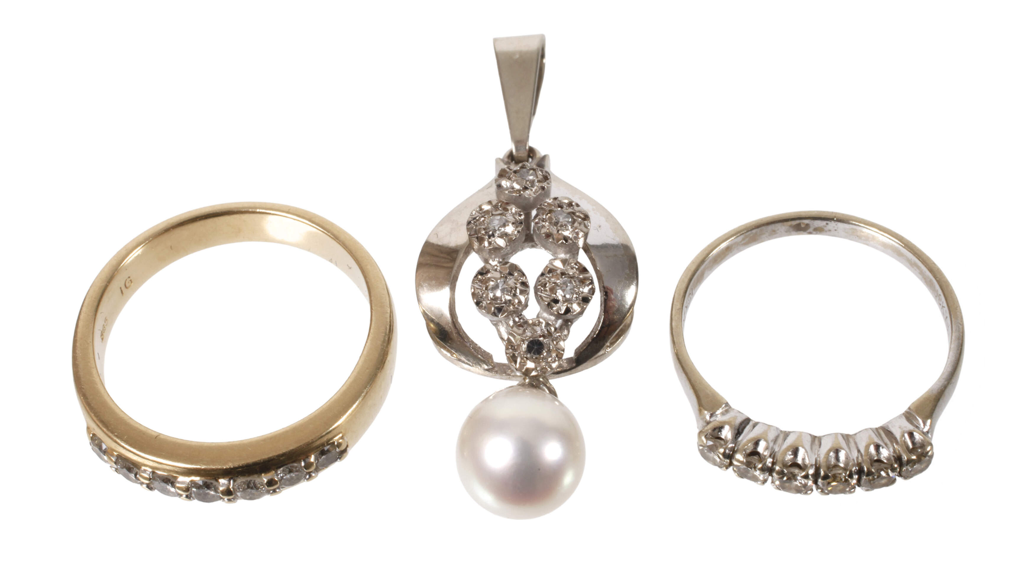 Schmuckstücke mit Brillantbesatz