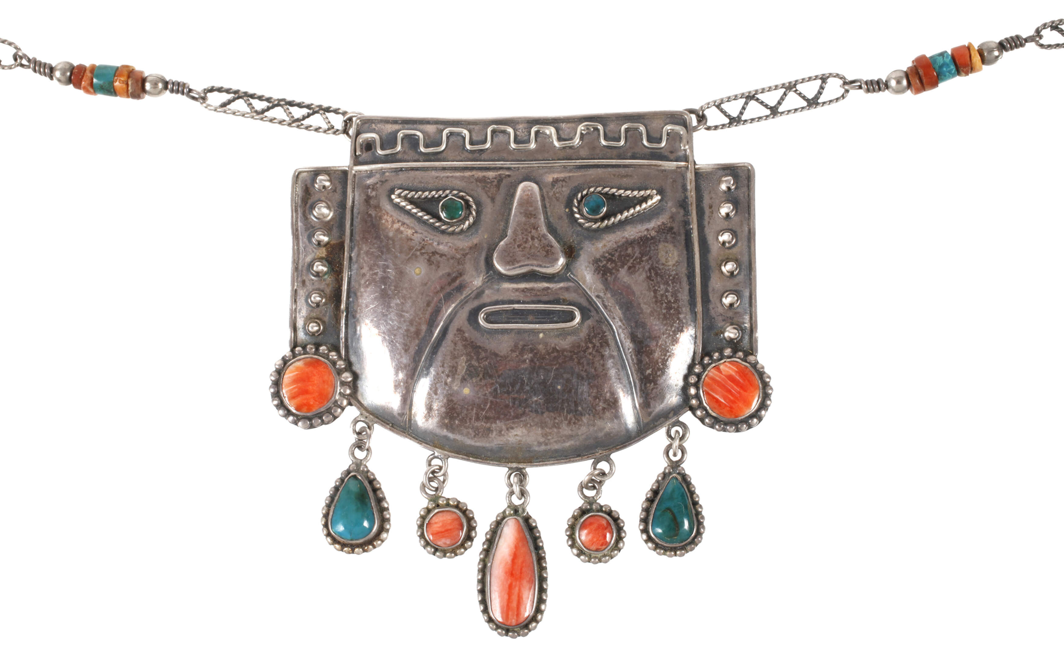 Collier im aztekischen Stil