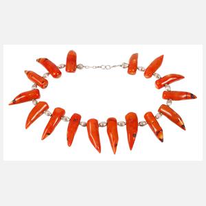 Designkette mit Korallen