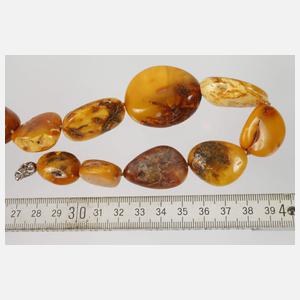 Bernsteincollier Butterscotch