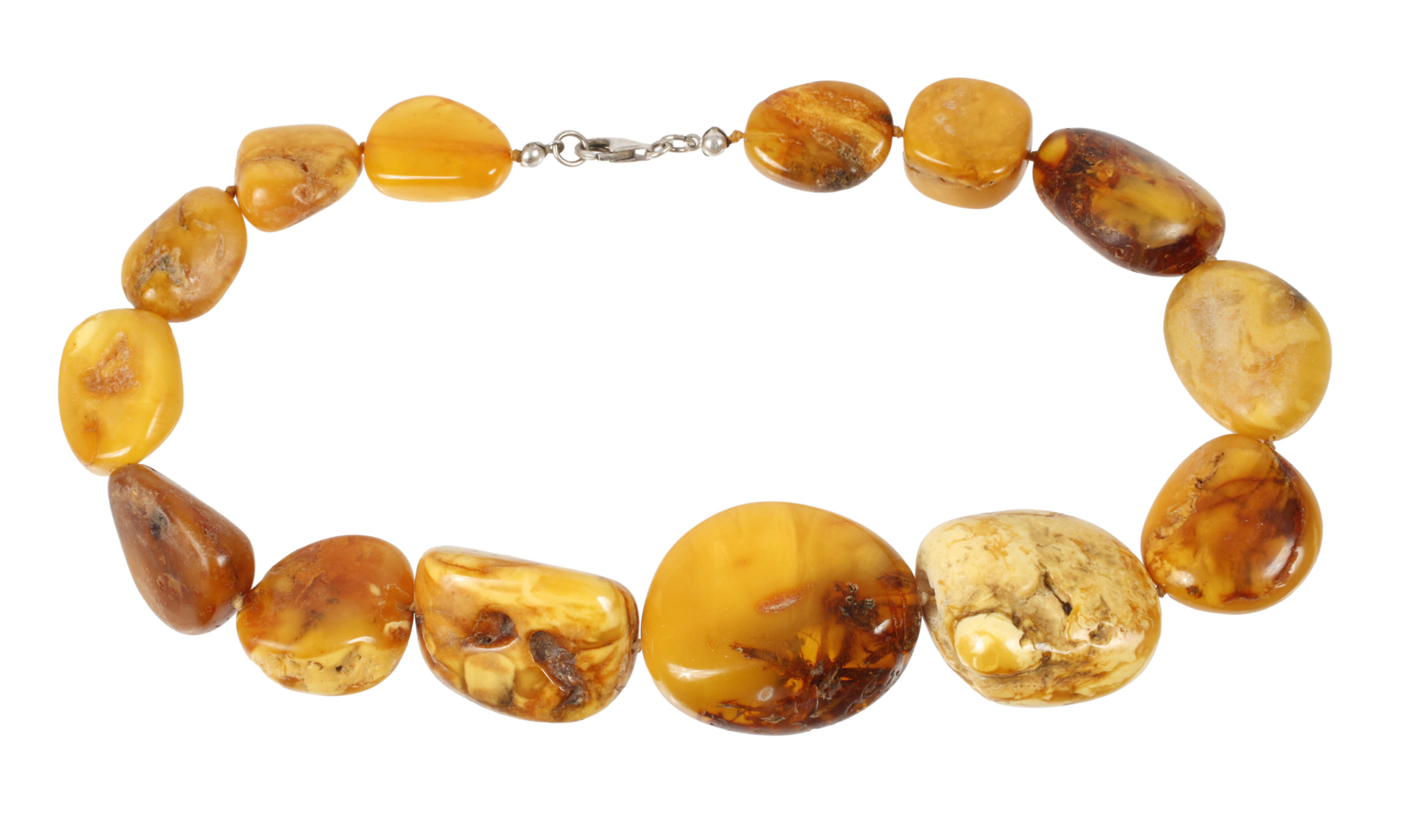Bernsteincollier Butterscotch
