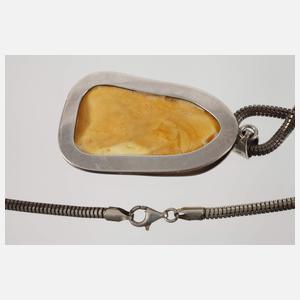 Anhänger mit Butterscotch-Bernstein