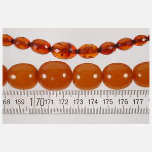 Konvolut Bernsteinschmuck