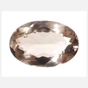 Facettierter Rauchquarz von ca. 62 ct