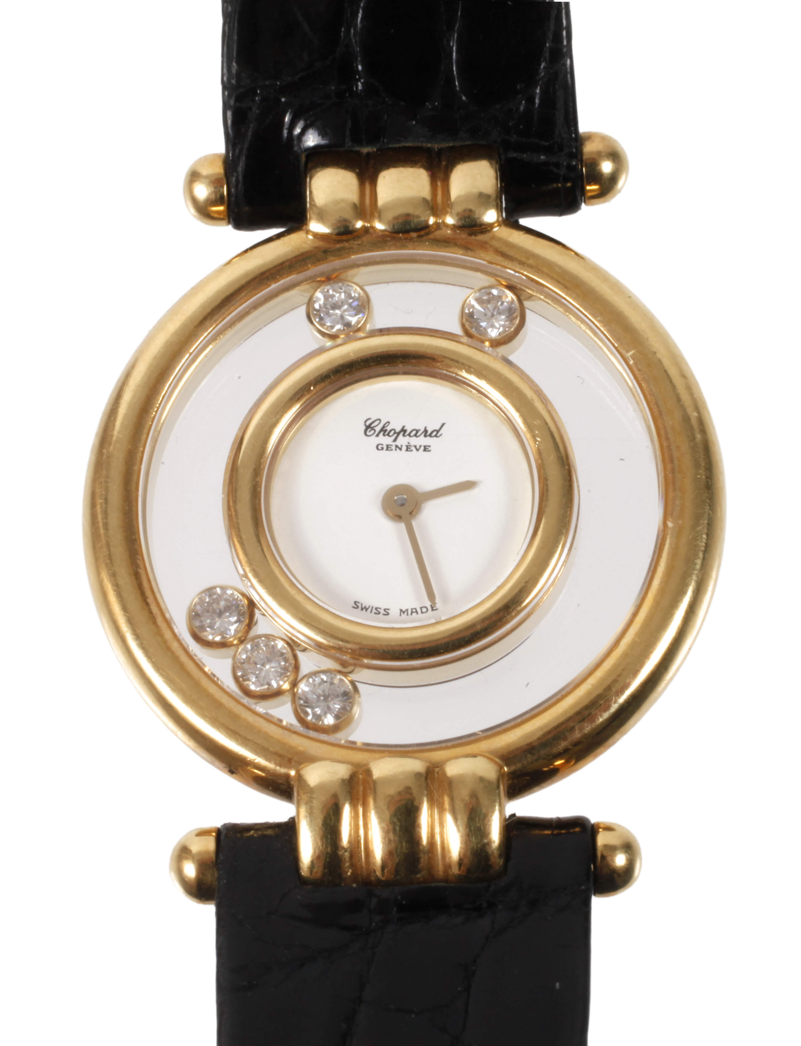 Chopard, Damenarmbanduhr "Happy Diamonds"