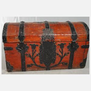 Barocke Runddeckeltruhe