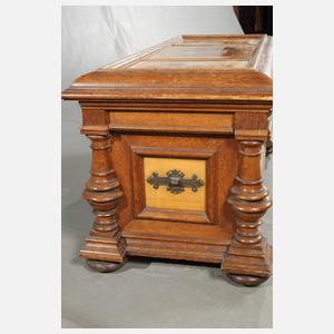 Flachdeckeltruhe Historismus