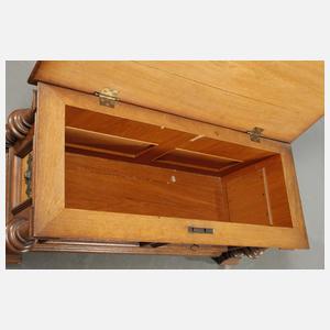 Flachdeckeltruhe Historismus