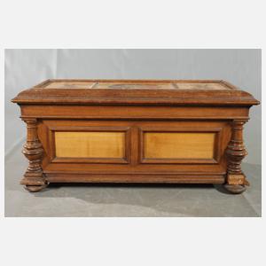 Flachdeckeltruhe Historismus