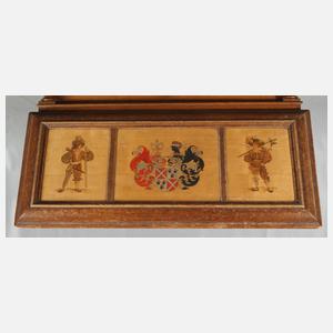 Flachdeckeltruhe Historismus