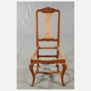 Sechs barocke Stühle Sachsen