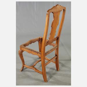 Sechs barocke Stühle Sachsen