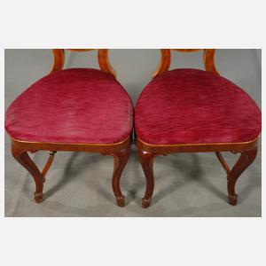 Paar barocke Stühle