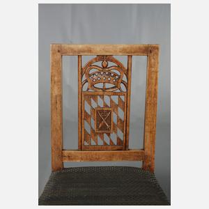 Satz von vier Stühlen Klassizismus