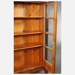 Säulenvitrine Biedermeier