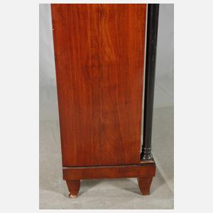Säulenvitrine Biedermeier